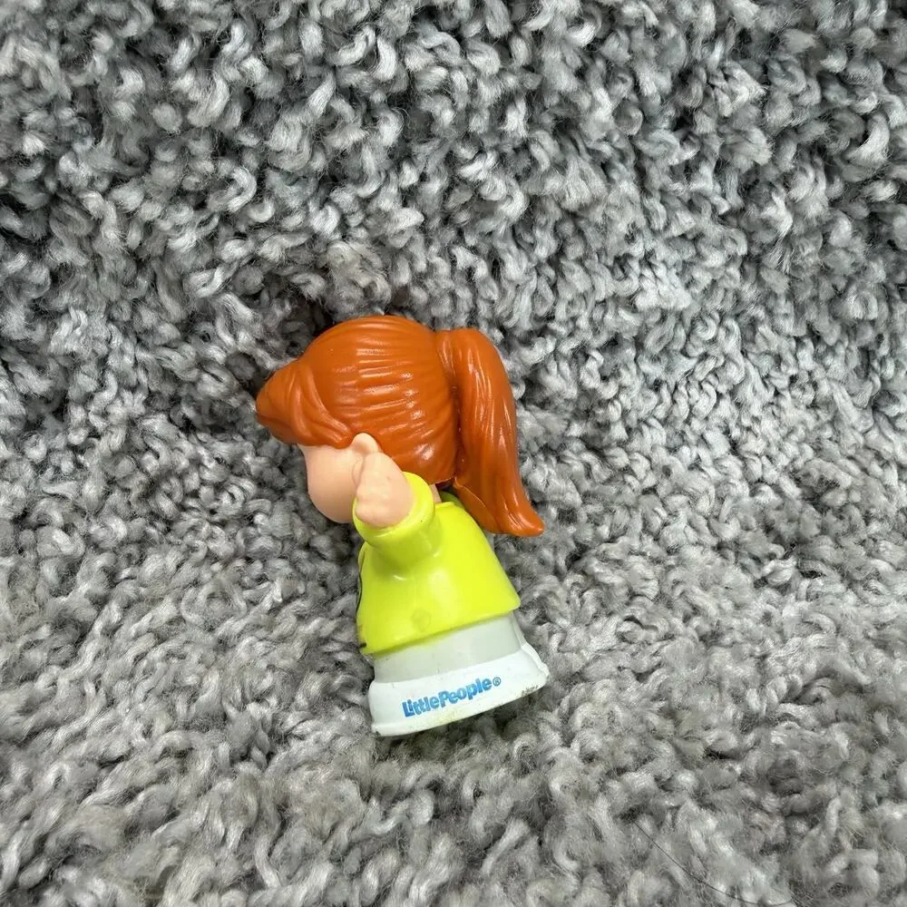 Fisher Price Little People Bus Driver Emily from Sit With Me School Bus Red Head